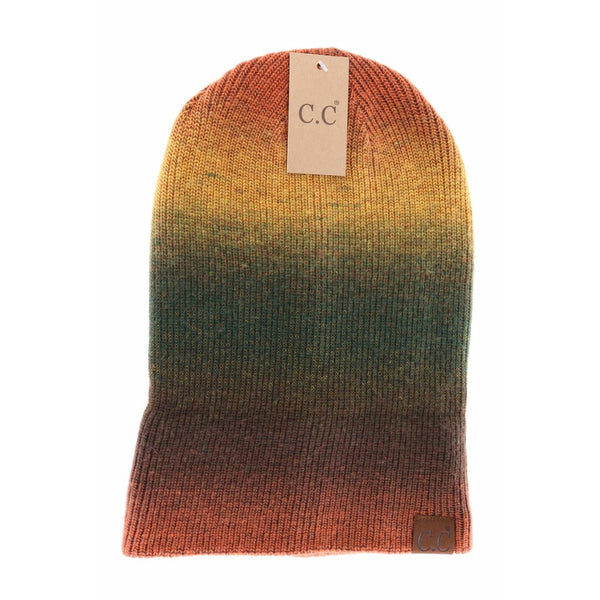 2076 Unisex Ombre Cuffed C.C. Beanie