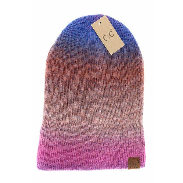 2076 Unisex Ombre Cuffed C.C. Beanie