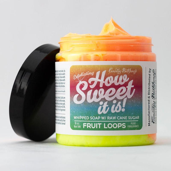 55679 How Sweet It Is Whipped Soap w/ Raw Sugar