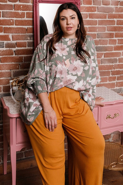 64245 Shalonda Floral Top