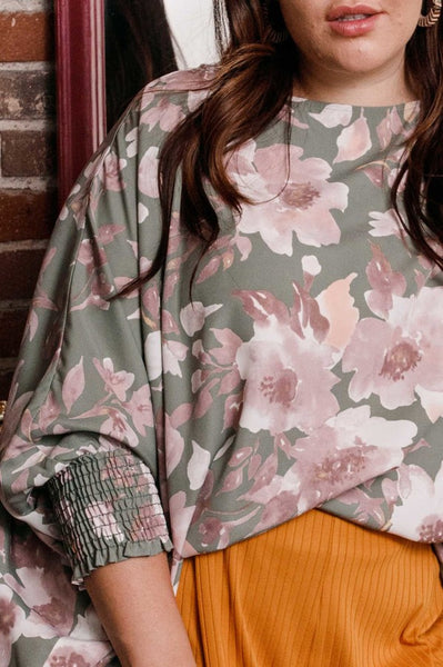 64245 Shalonda Floral Top