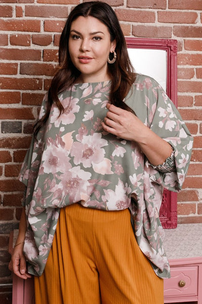 64245 Shalonda Floral Top