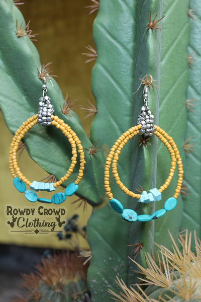 266593 Round Mountain Earrings