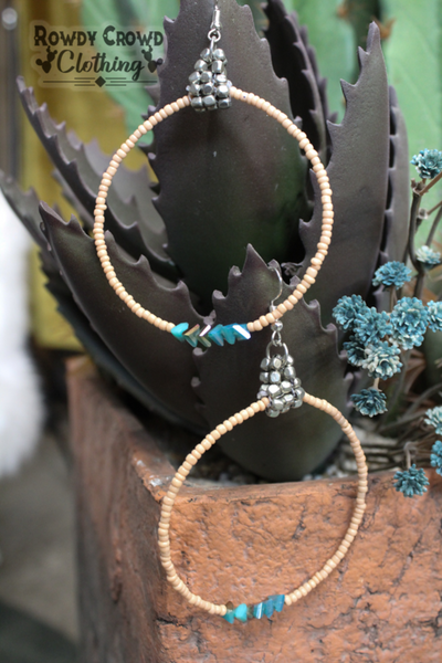 242986 Sunray Earrings by Rowdy Crowd