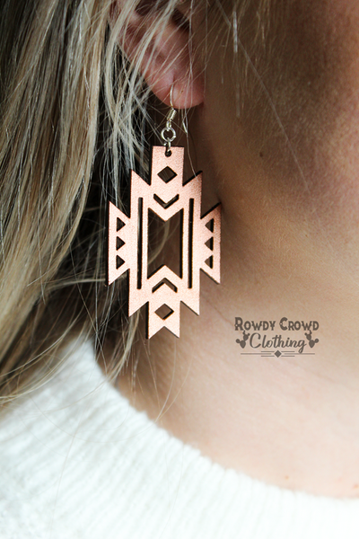 266459 All About Aztec Earrings