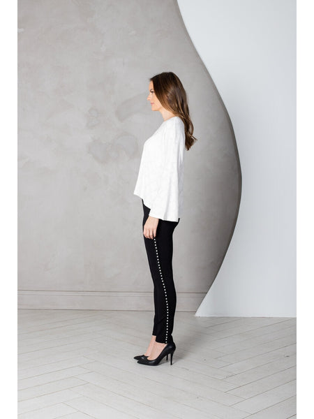 9206 Kaylin Pearl Trim Pant by Artex Fashions
