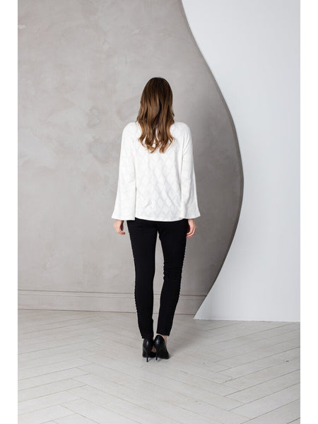 9206 Kaylin Pearl Trim Pant by Artex Fashions