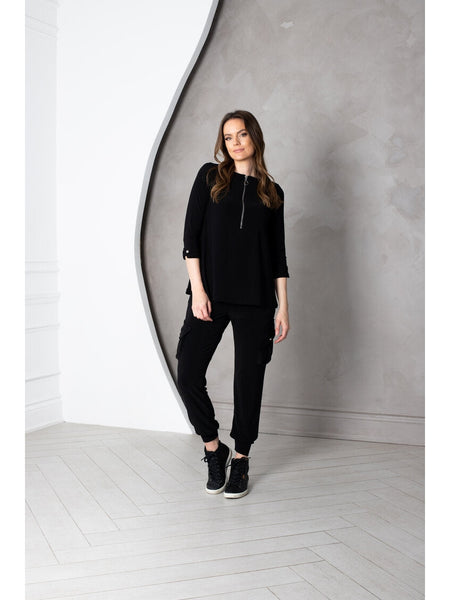 1127800 Joy Zipper Top by Artex Fashions