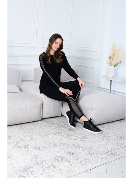 1129227 Alexis Mesh Insert Leggings by Artex Fashions