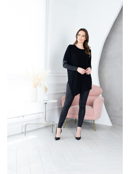 1129067 Leggings Angel de cuero vegano de Artex Fashions