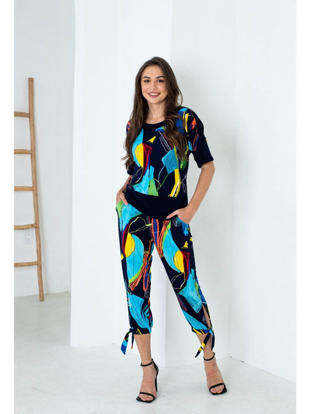 Frannie Deep Sea Top by Artex Fashions