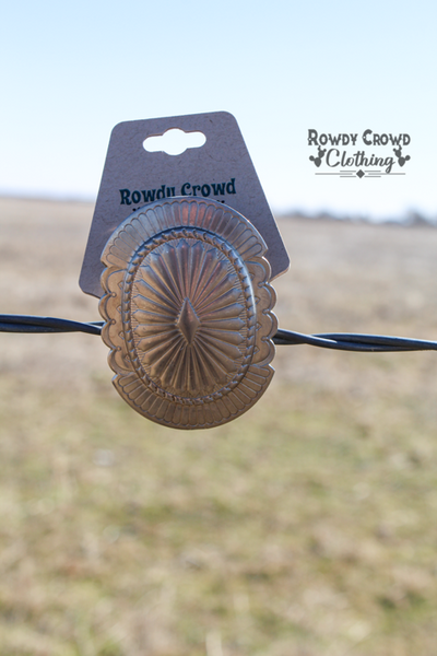 82547 Cara Cowboy Slide Tee Clip / Scarf Slider