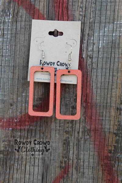 229624 Rio Rectangle Earrings