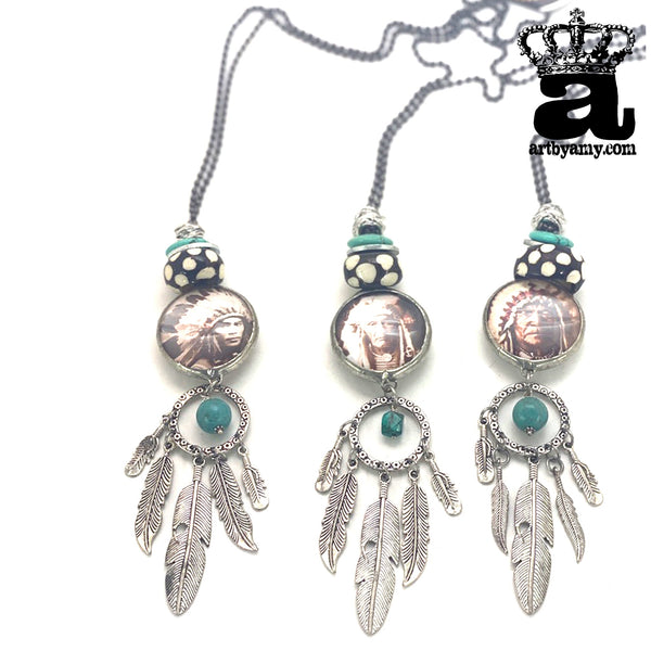 Indy Dream Catcher Necklace