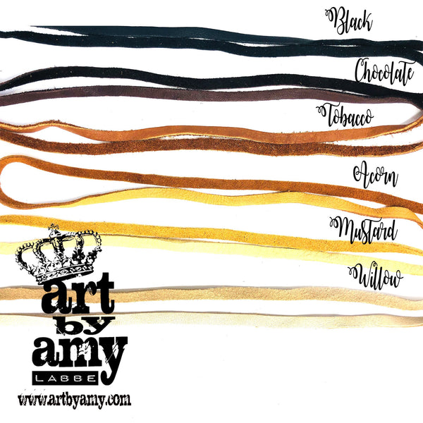 0604 Fannie The Fringy Buckle-B Necklace