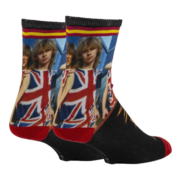 Men's Def Leppard Hysteria Fun & Snarky Socks