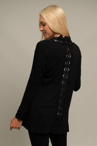 Evelyn Scalloped Cardigan