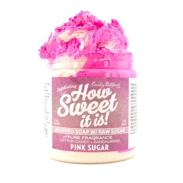 55679 How Sweet It Is Whipped Soap w/ Raw Sugar