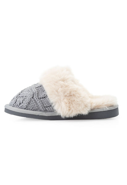 252007 Zapatilla sin cordones con purpurina gris de Corky's