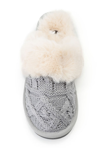 252007 Zapatilla sin cordones con purpurina gris de Corky's