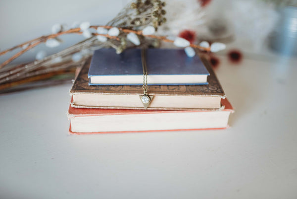 370 Bonita Triangle Druzy Necklace