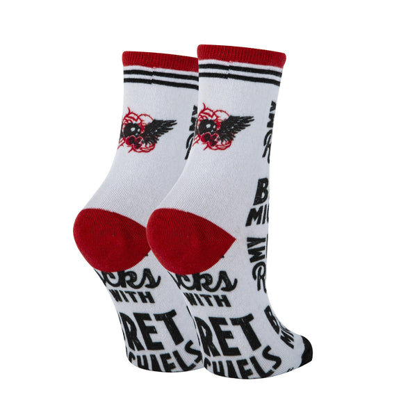 Women's Poison Bret Michaels Fun & Snarky Socks