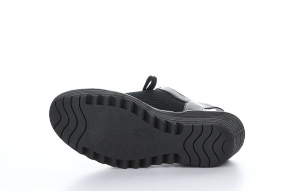 6002354 Yedu Lace-Up Wedge Leather Sandals by Fly London