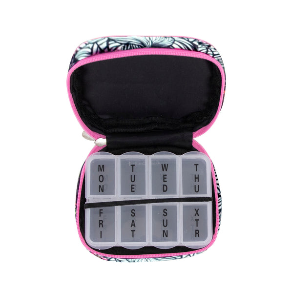 47768 Wellness Keeper Zippered Pill & Vitamin Case