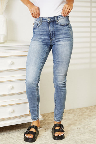 Judy Blue Hi-Rise Control Top Skinny Jeans