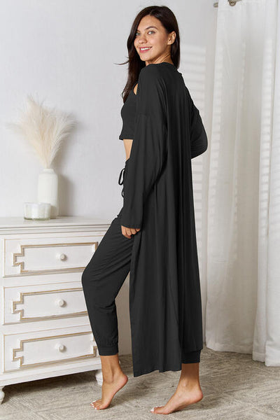 Mischa Tank, Pants, and Cardigan Set with Pockets - ONLINE EXCLUSIVE!