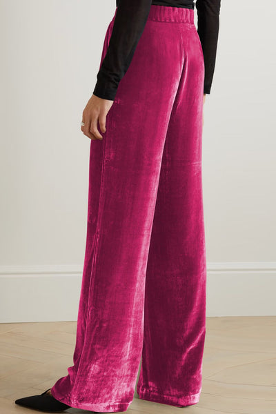 Double Take Loose Fit High Waist Long Pants with Pockets - ONLINE EXCLUSIVE!