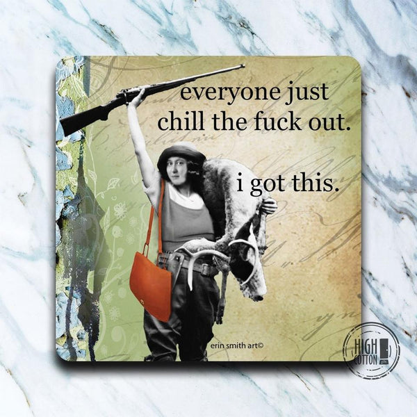 395 posavasos altos de algodón