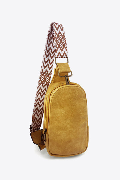 Adjustable Strap PU Leather Sling Bag - ONLINE EXCLUSIVE!