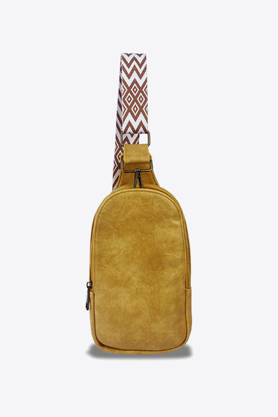 Adjustable Strap PU Leather Sling Bag - ONLINE EXCLUSIVE!