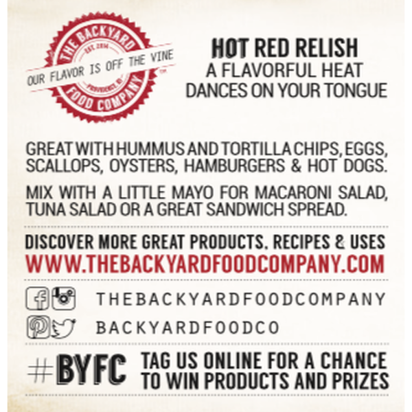 05047 Hot Red Relish