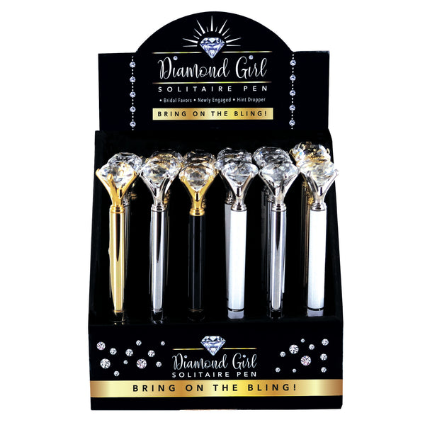 19406 Diamond Girl Solitaire Pen