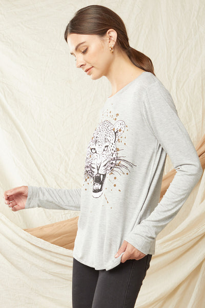 6014 Kimeo Survivor Graphic Top