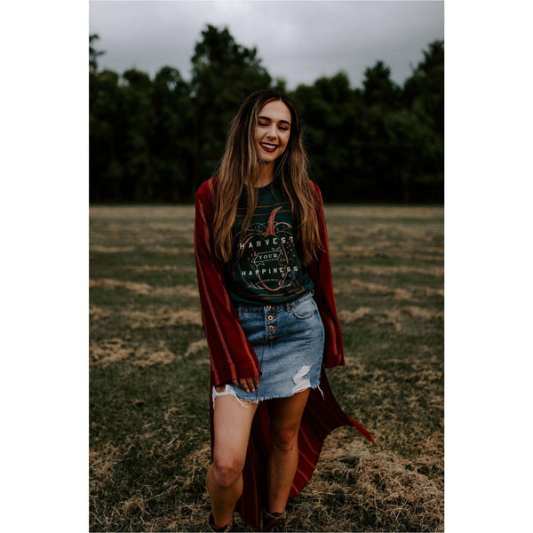 Cosecha tu felicidad Camiseta gráfica