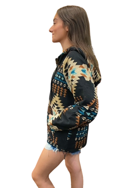 6786 Shiloh Azteca Sudadera con capucha