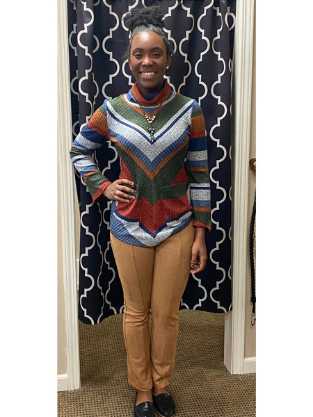 9208 Angela pantalones de gamuza de Artex Fashions