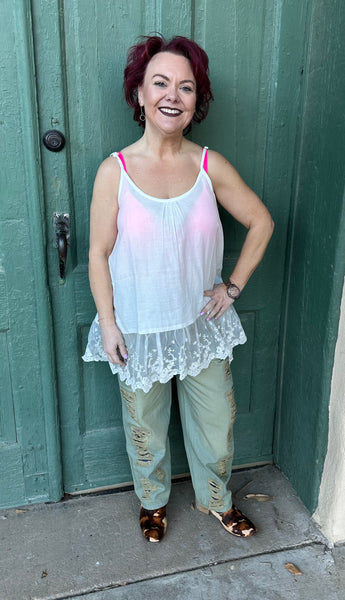 Camisola sin mangas Carlita de Paper Lace