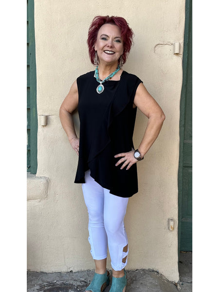 Reese Ruffle Cami Top by Artex Fashions