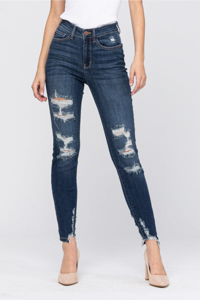 82139 Cassandra Hi Rise Judy Blue Skinny Jeans