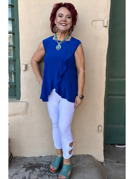 Reese Ruffle Cami Top by Artex Fashions