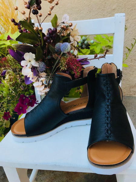 305390 Botín de cuña con plataforma Sugar City de Corky