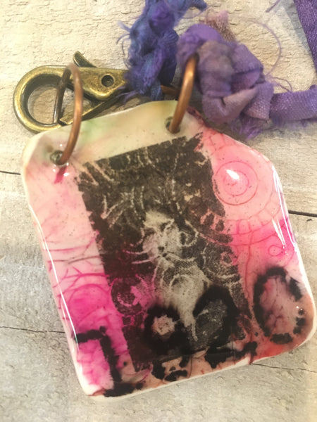 NE33 Sassy Woman Necklace by Tracy Catlin Creations