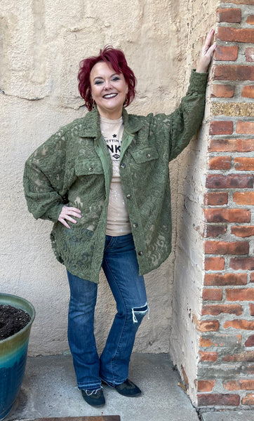 Mabelline Sweet Whispers Shirt/Jacket by Jaded Gypsy