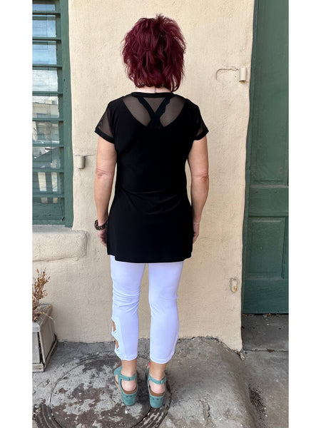 Vivian Mesh Top by Artex Fashions