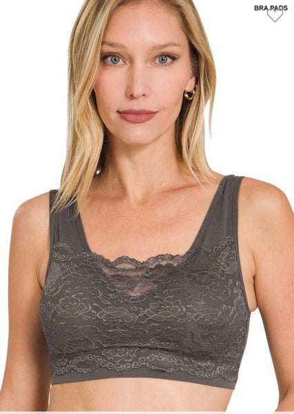 6632 Victoria Lace Shelf Bralette