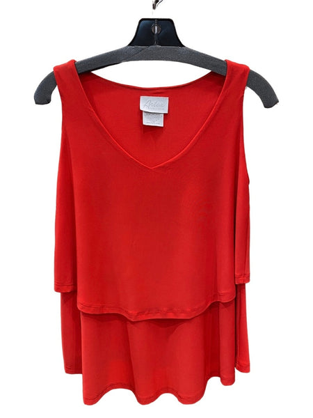 112-7388 Scarlet Flounce Cami Top by Artex Fashions